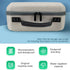 Hard Travel Case for Samsung The Freestyle Projector, Compatible with 30” - 100” The Freestyle 2nd Gen