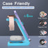 Wireless Charging Station, 3 in 1 Fast Charger Stand Dock for iPhone 15/15 Plus/15 Pro Max/14/13/13 Pro/12/11/XR/XS