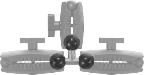 iBOLT 25mm 1 inch Triple / Metal Ball Adapter - Extension or Joint Connector for Industry Standard Dual Ball Socket