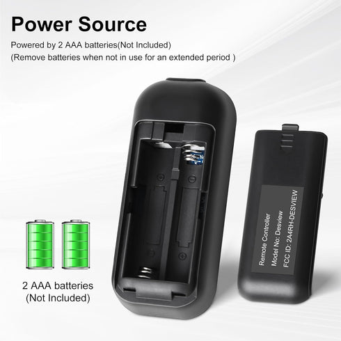 Bluetooth Remote Control for Teleprompter, Compatible ONLY with Desview Teleprompters (Battery Not Included)