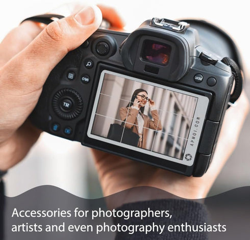 6Pcs 3 DICOSMETIC Styles Composition Viewfinder Acrylic View Finder Clear Ratio Composition Tool Golden Triangle