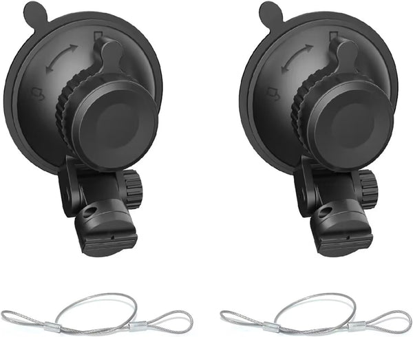 LIUFACAI Dash Cam Mount, Windshield Suction Cup Mounting Bracket, Suction Cup Bracket, Suitable