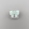 Personalized Cute Bowknot Transparent Keycap - Handmade OEM Profile Keycap Base for Mechanical Keyboard (Blue)