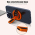 Tsedoo 3-in-1 360 Magnetic Phone Grip Stand with Roration Angle Adjustment, Silicone Finger Ring & Fidget Toy Design
