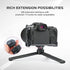 FALCAM F22 Basic Quick Release Plate Kit, Camera Mounting Adapter for 1/4" Thread to F22 QR System, 22mm Aluminum