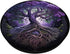 Amethyst Tree of Life - Yggdrasil Irish Norse Viking PopSockets Swappable PopGrip