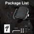 BATIGE Motorcycle Wireless Charger Phone Mount, 15W Qi Charger with USB 2.0, Waterproof for 12V/24V Devices