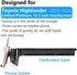 LUNQIN 2020 2021 2022 2023 2024 2025 2026 12.3 inch Car Phone Holder for Toyota Highlander Limited Platinum [ Touch