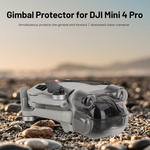 Gimbal Protector for Mini 4 Pro, Camera Lens Cover Lens Cover Obstacle Sensor Avoidance Cap for DJI Mini 4 Pro RC Drone Accessories