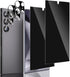 Samsung Galaxy S24 Ultra Privacy Screen Protector - Tempered Glass with Camera Lens Protector, Anti-Spy, Fingerprint