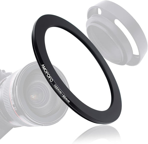 105mm to 95mm Camera Filter Ring, Step-Down Ring Adapter for 95mm UV, ND, CPL Filters