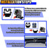KITUREK Reverse Rear Camera License Plate Bracket, Installation Holder for Backup View Camera, Universal Dash Cam
