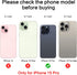 2 PCS ASDAWN Back Rear Camera Lens Glass Replacement for iPhone 15 Pro 6.1 Inches with Installation Manual