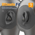 Wireless Earbuds with Earhooks for Small Ears, Deep Bass Stereo Earphones with Mic, IPX7 Waterproof, Noise Isolation