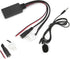 POCREATION Car Audio Cable, DC 12V AUX Bluetooth 5.0 Adapter Replacement for Honda Goldwing GL1800