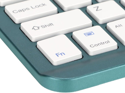 Zunate Ultra Slim Bluetooth Keyboard, Multi-Device Portable Lightweight Keyboard for Tablet, Computer, and Phone