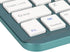 Zunate Ultra Slim Bluetooth Keyboard, Multi-Device Portable Lightweight Keyboard for Tablet, Computer, and Phone