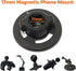 YKI 17mm 17mm/0.67inch 360 Magnetic Phone Mount Adapter Compatible with Mag Safe, ViewStable Magnetic Car Phone Mount