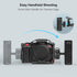 Mini Side Handle Handgrip with Cold Shoe Interface, Up and Down Adjustable Left Right Handle Handgrip, 1/4"-20 Screw