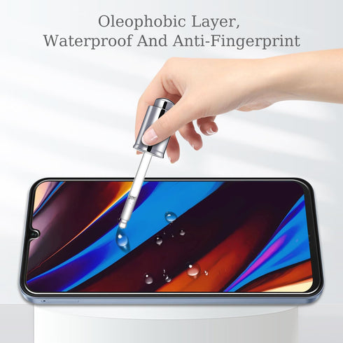 Pokolan 3-Pack Tempered Glass Screen Protector for Samsung Galaxy A15 5G/4G, 9H Hardness, Bubble Free, HD Clear, Easy