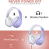 ZIHNIC Bluetooth Headphones Over-Ear, Foldable Wireless and Wired Stereo Headset, Micro SD/TF, FM for Cell Phone, PC