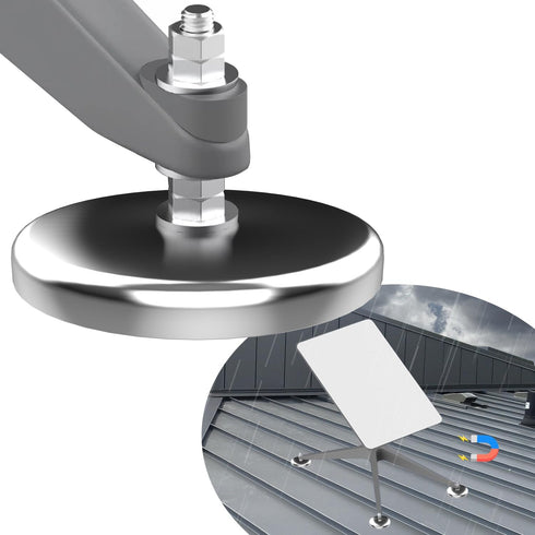 SULOVA 600 pounds Magnetic roof Mount for starlink,Strong Neodyminum Round Magnet mounting kit