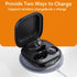 CREASO 64H Bluetooth Earbuds Wireless Ear buds Wireless Charging Case Waterproof Headphones Built in Microphone Stereo