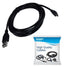 HQRP Long 6ft USB to Mini USB Cable Compatible with Sony Handycam