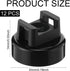12 22 mm 22LBS Yookeer Pieces Magnet Zip Tie Mount Heavy-duty Magnetic Zip Tie Mounts Strong Multipurpose Wire Cable