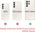 Galaxy Black S23 Ultra Back Glass Replacement for Samsung Galaxy S23 Ultra 5G, Back Glass Cover with Pre-Installed