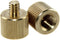 CAMVATE Tripod Thread Reducer Adapter 3/8" -16 Female to 1/4"-20 Male (2 Pieces) - 1233