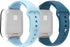 2 Packs Silicone Bands for Gizmo Watch 3/2/1, Soft Sport Waterproof Replacement Band for Kids