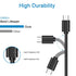 USB Micro Camera Charging Cable for Sony Alpha a6000 a6300 a6400 a6500 a5100 a5000, 5FT