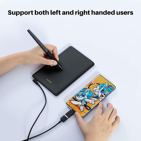 HUION H420X OSU Tablet Graphic Drawing with 8192 Levels Pressure Battery-free Stylus, 4.17x2.6 inch, Compatible with