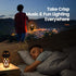 SKYK LED Flame Speaker, Tiki Torch Atmosphere Light, Outdoor Bluetooth 5.0 Wireless Speaker for Parties