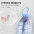 Adhesive Cable Clips White (Large, 45 PCS) - Upgraded Wire Clips for Cord Management