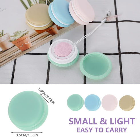 kaimenhong 4 Pcs Phone Screen Cleaner, New Phone Clean Balls, Screen Cleaner Ball, Candy Color Cleaning Cloth, Portable