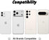 Svanove 3D Heart Adhesive Phone Grip Holder, Cute Collapsible Glass Stick Phone Grip Stand Expanding Kickstand