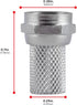 UltraPro RG6 F-Type Twist-On Coaxial Connector, 4 Pack, No Tools Required for Custom Cables