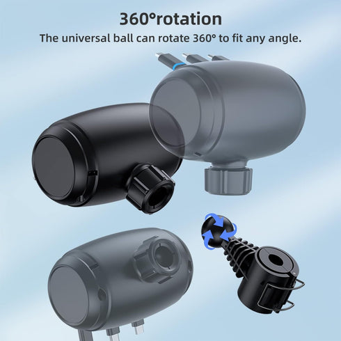 MAGJIEYX 3 1 17/16/15/14/iPad/Android/Samsung|Uber for Retractable Car Charging Station Box, in Headrest Fast Power