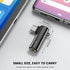 MOSWAG USB C to 3.5mm Jack Adapter, Right Angle Type USB C to AUX Jack Adapter, Compatible with Samsung S23 S22