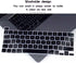 HRH French Language AZERTY Silicone Keyboard Cover Protector for MacBook Pro 13" 2020 and 16" 2019