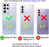 Military Grade Drop Impact Case for Samsung Galaxy S21 Ultra, Metal Rotating Ring Kickstand Holder, Heavy Duty