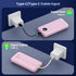 Pxwaxpy 40,800mAh Cables,25W 4.0 Pack 17/16/15 Portable Charger PowerBank with Built-in PD Fast Charging +QC Quick