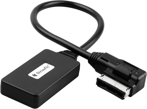 Bluetooth Car kit for Mercedes-Benz,Media Interface AUX Wireless Adator,Compatible with iPhone Android Smartphones,Works with Mercedes Equipped with MMI Rectangular Socket ONLY