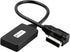 Bluetooth Car kit for Mercedes-Benz,Media Interface AUX Wireless Adator,Compatible with iPhone Android Smartphones,Works with Mercedes Equipped with MMI Rectangular Socket ONLY