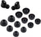 Silicone Eartips for Beats Studio Buds + | Replacement Earbud Tips, 6 Pairs S/M/L, Fit in Case, Black