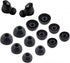 Silicone Eartips for Beats Studio Buds + | Replacement Earbud Tips, 6 Pairs S/M/L, Fit in Case, Black