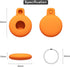 Silicone Airtag Holder Key Ring, Cute Airtag Accessories for Kids, Luggage, Cat Dog Collar, Compatible with Apple