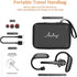Wireless Bluetooth Headset with Microphone, 30 Hrs Talking Time, V5.3 AI Noise Cancelling Earphones for Office Home
